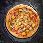 Paneer Tikka pizza  (Medium 6 slices) [street and straw]