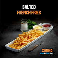 Salted French Fries [with cheese dip] (Zorko)