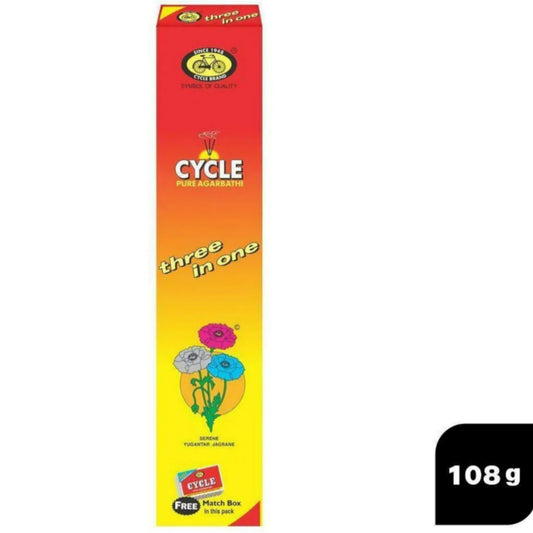 Cycle Three in One Agarbatti (108gm)
