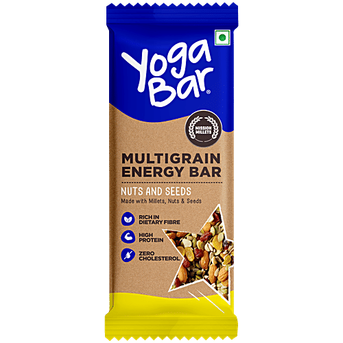 YogaBar Multigrain Energy Bar (Nuts and Seeds)