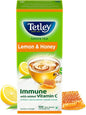 Tetley Green Tea  (Lemon and Honey) [100 Tea Bags]