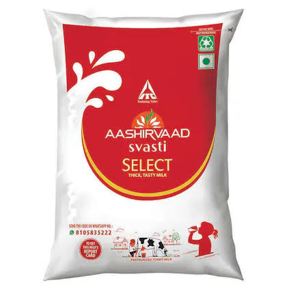 Aashirvaad svasti select Milk [1 Litre]