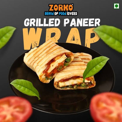 Grilled Paneer Wrap (Zorko)