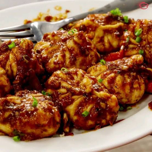 Paneer Chilli Momo  (10 Pcs.) [Street and straw]