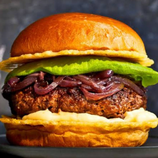 Chicken Burger  [Street and straw]