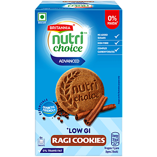 Britannia Nutri Choice Advanced Low GI Oats Cookies (150 gm)