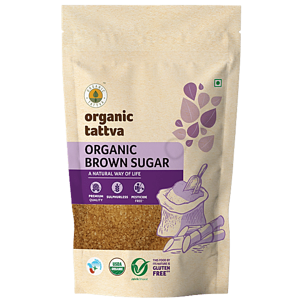 Organic Tattva Organic Brown Sugar (500 gm)