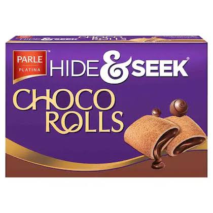 Parle Hide and Seek Choco Rolls