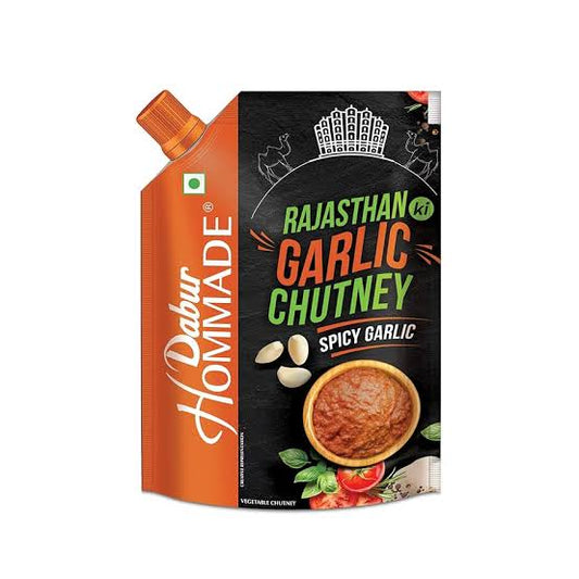 Dabur Homemade Rajasthan ki Garlic Chutney (Spicy Garlic) [200 gm]