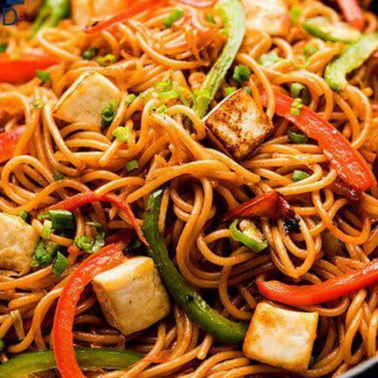 Paneer noodles  (Street and straw)
