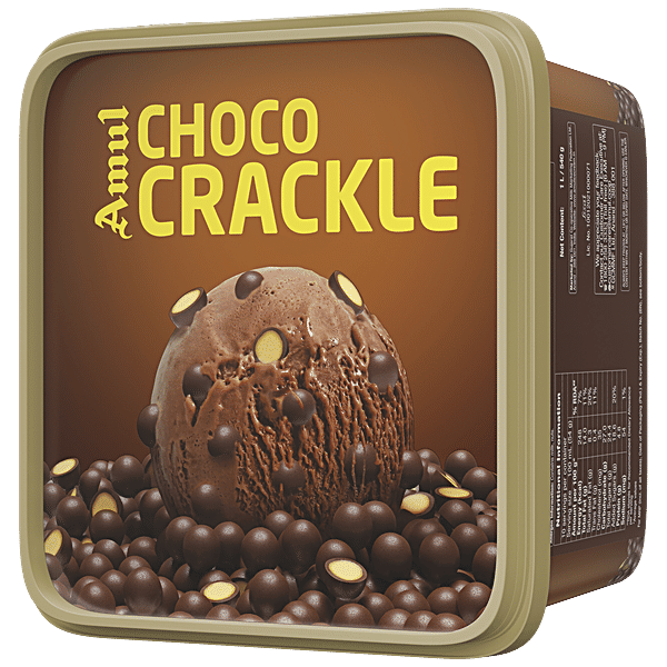 Amul Choco Crackle Ice-Cream Tub (1 Litre)