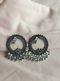 Oxidised earring