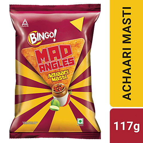 Bingo Mad Angles Achaari Masti (117 gm)