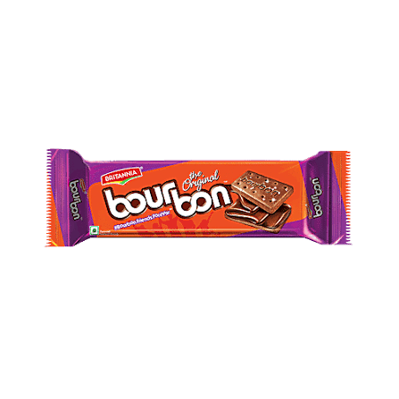 Britannia Bourbon (Creme biscuit with chocolate)