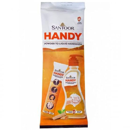 Santoor Handy Powder to Liquid Hand wash