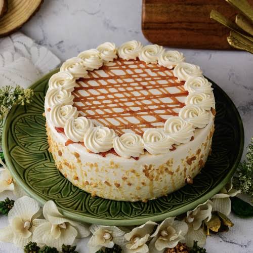 Butterscotch Cake  (1 Pound) [Bakes N Buns]