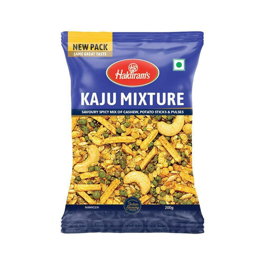 Haldiram's Kaju Mixture (Spiced Cashew Namkeen) [200 gm]