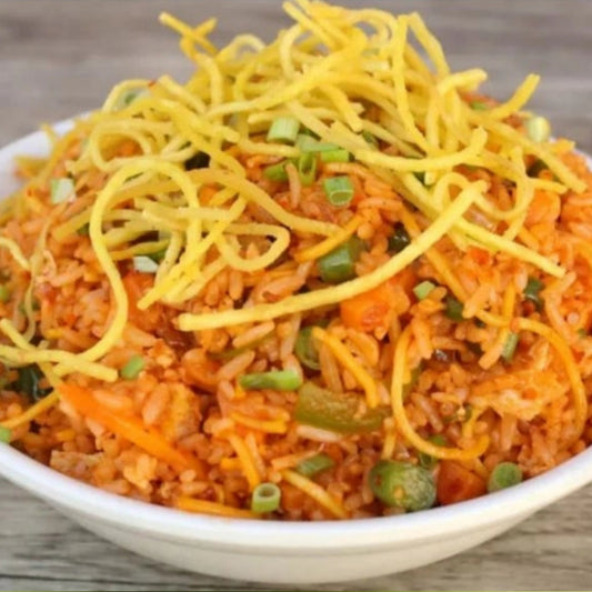 Veg Schezwan Triple Fried Rice  (Deep Jyoti)