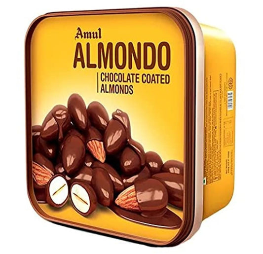 Amul Almondo Tub (Chocolate Coated Amlonds)
