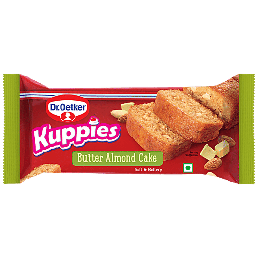 Dr. Oetker Kuppies Butter Almond Cake (125 gm)