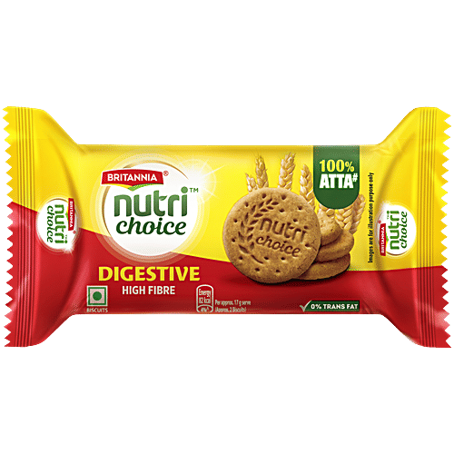 Britannia Nutri Choice Digestive Biscuits (100% Atta)