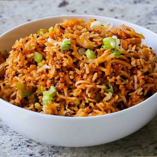 Veg Schezwan Garlic Fried Rice  (Deep Jyoti)