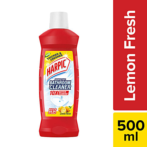 Harpic Disinfectant Bathroom Cleaner (Lemon Fresh) [500 ml]