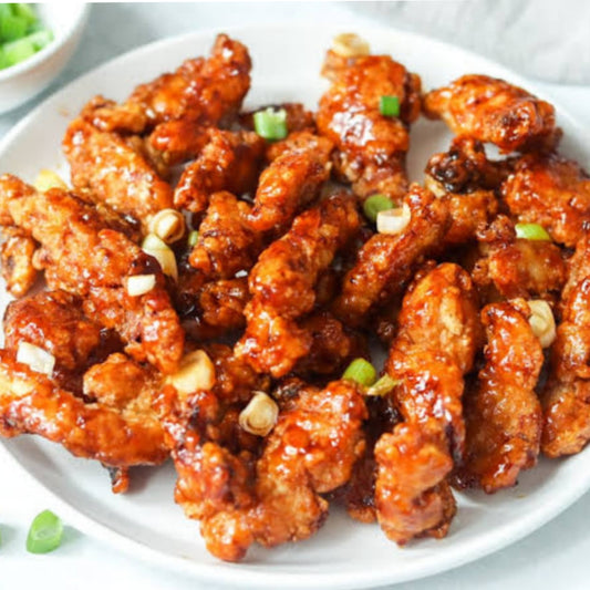 Chicken crispy  [street and straw]