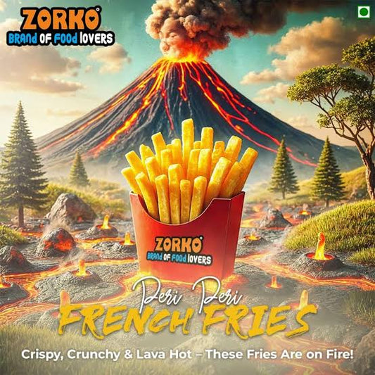 Peri Peri French Fries [with cheese dip] (Zorko)