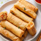 Veg spring roll  (Street and straw)