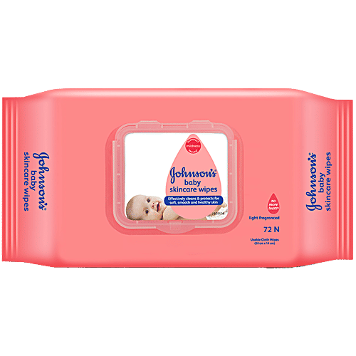 Johnson's Baby Skincare Wipes (72 units)