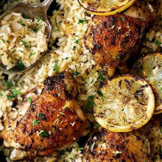 Non veg Lemon Fried Rice [Deep jyoti]