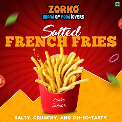 Salted French Fries [with cheese dip] (Zorko)