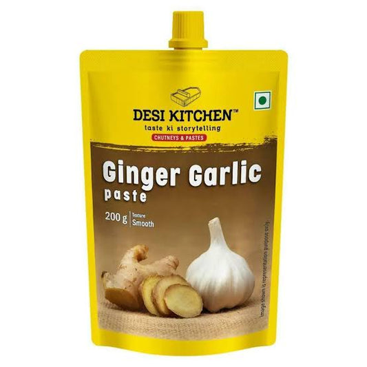 Desi Kitchen Ginger Garlic Paste (200 gm)