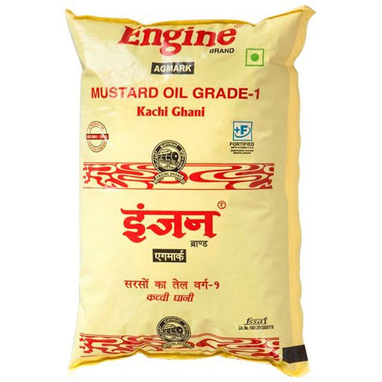 Engine Kacchi Ghani Mustard oil (1 Litre)