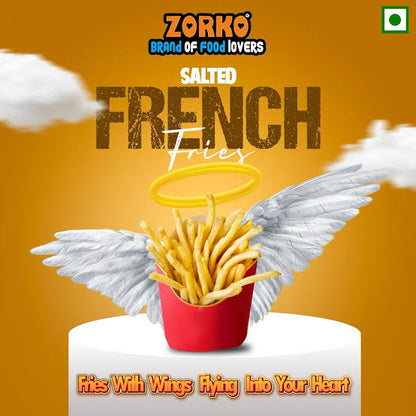 Salted French Fries [with cheese dip] (Zorko)