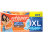 Whisper Choice Sanitary Pads (18 Pads) [XL]