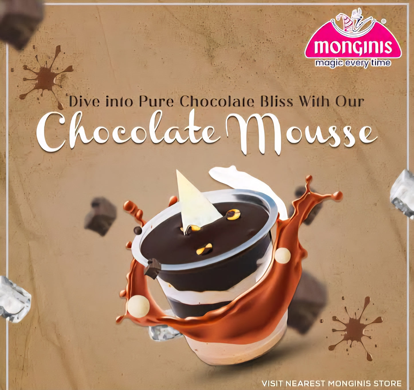 Chocolate Mousse [Monginis]