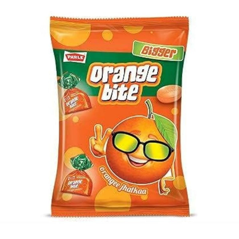Parle Orange Bite Toffee (1 Packet) [214.5 gm]