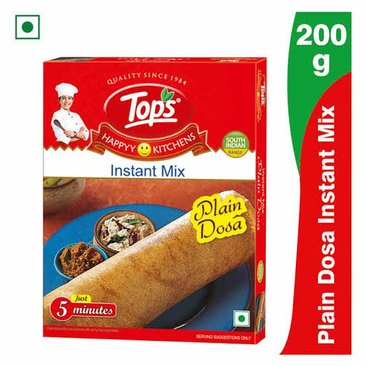 Tops plain dosa instant mix  (200 gm)