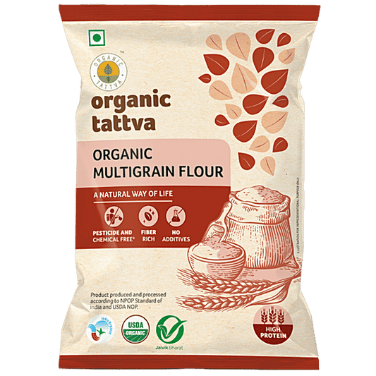Organic Tattva Organic Multigrain Flour (1 Kg)