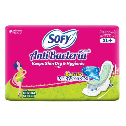 Sofy Sanitary Pads (15 Pads) [XL+]