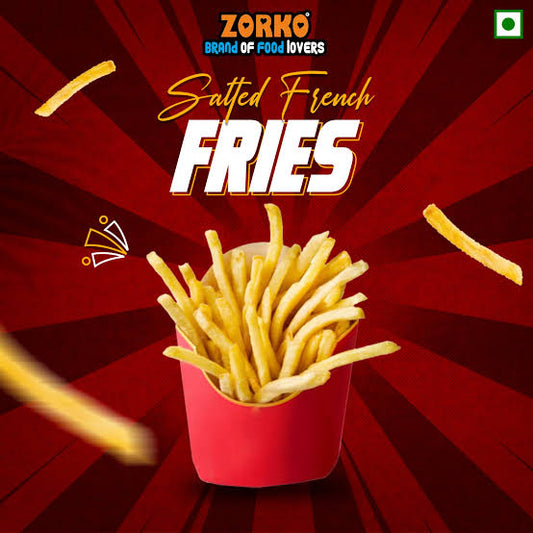 Salted French Fries [with cheese dip] (Zorko)