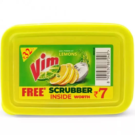 Vim Lemon Dishwash Mini Tub (250gm)