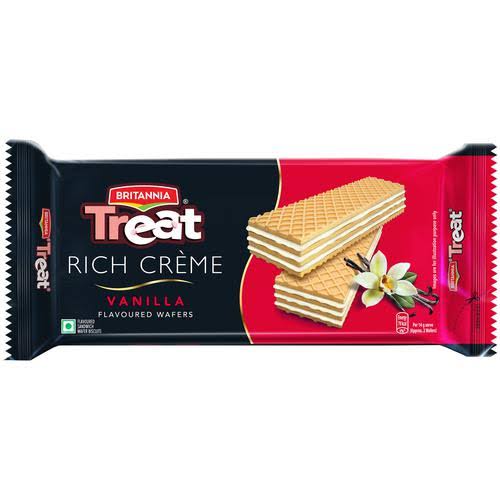 Britannia Treat Rich Creme Wafers (Vanilla)