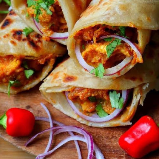 Chicken Egg Roll  (Street and straw)